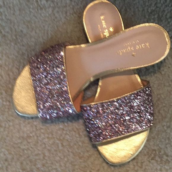 Kate Spade Shoes - Kate Spade glitter sandals
